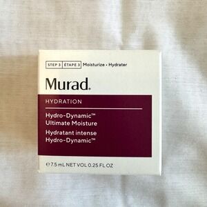 Murad Hydro-Dynamic Ultimate Moisture Cream .25oz/7.5ml‎ Trial Size